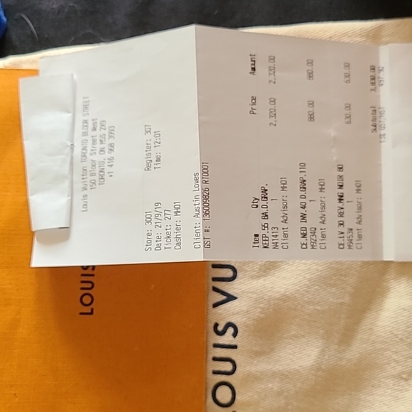 Men's REVERSIBLE Louis Vuitton Inventeur Belt Size 110cm - Picture 5 of 7